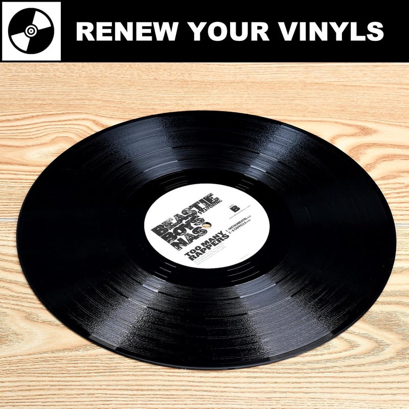 Opula 6oz Vinyl Record Cleaning Solution,180ml Vinyl Record Cleaner Fluid, Record Cleaner Spray for Lps Album, Remove Dirt & Debris & Fingerprint, Improve Sound Quality - Image 1